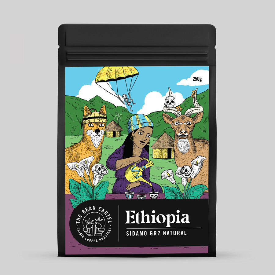 The Bean Cartel Specialty Coffee Ethiopia Sidamo - GR2 Natural